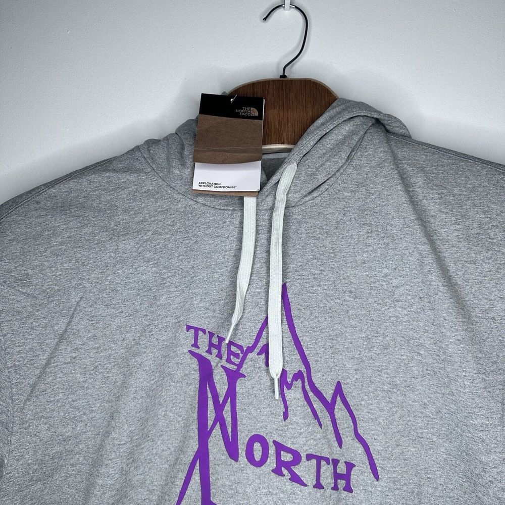 THE NORTH FACE 1966 GRAPHIC CHEST LOGO SHORT SLEEVE OVERSIZED HOODIE MEN'S L
